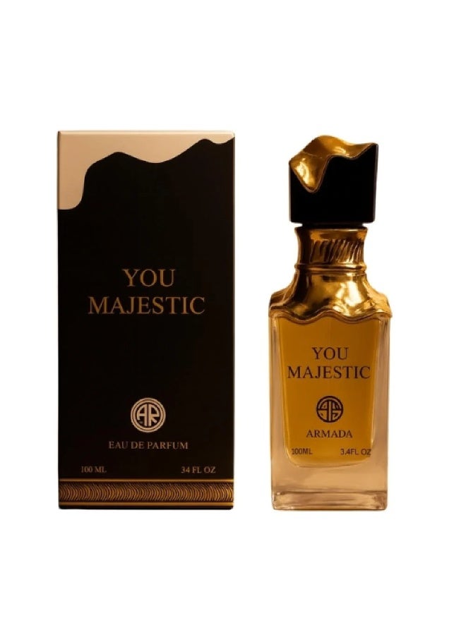 أرمادا عطر يو ماجستيك للجنسين او دي بارفيوم من أرمادا - 100 مل - Image 2